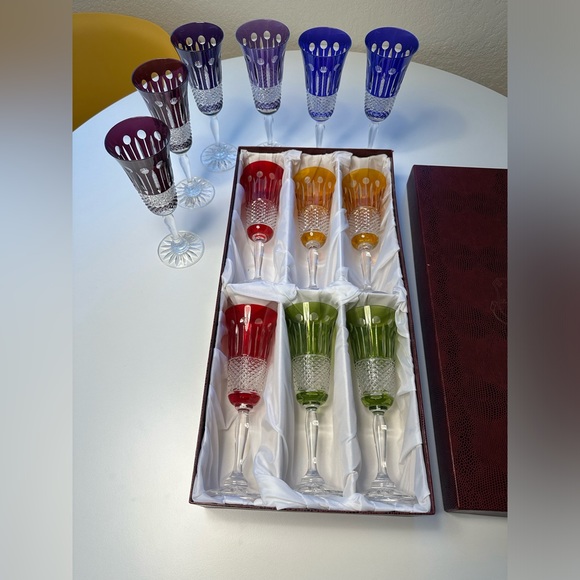 Les Trois Toques Champagne Flutes - Picture 2 of 7